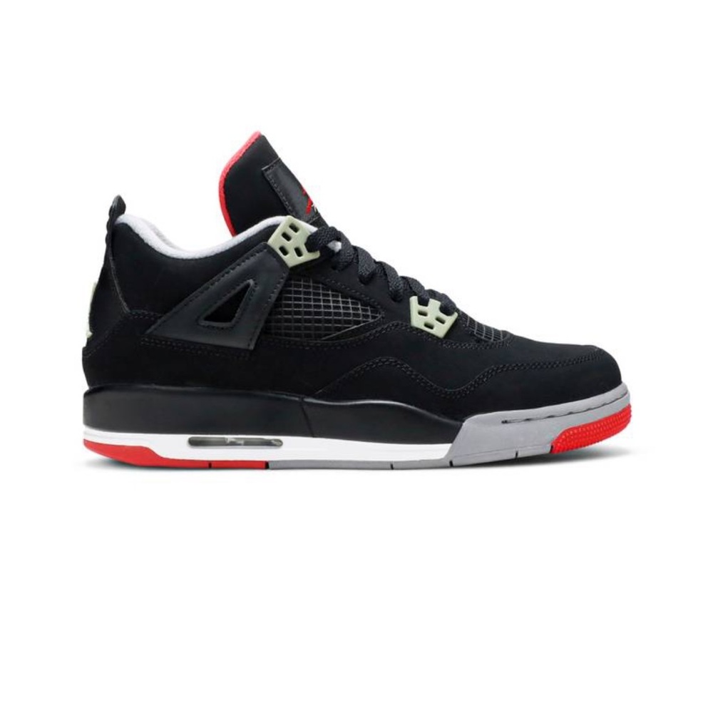 Air Jordan 4 Retro GS ‘Bred’ 2012. Size 6.5 in youth so a women’s 8.